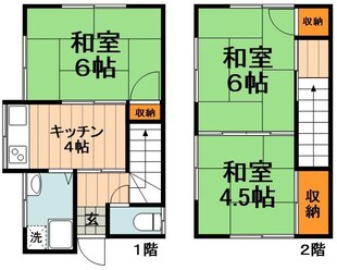 新座市新座１丁目戸建の物件間取画像